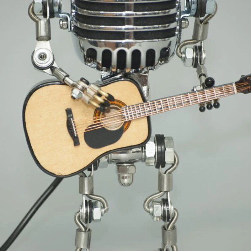 Retro Microphone Robot USB - Image 7
