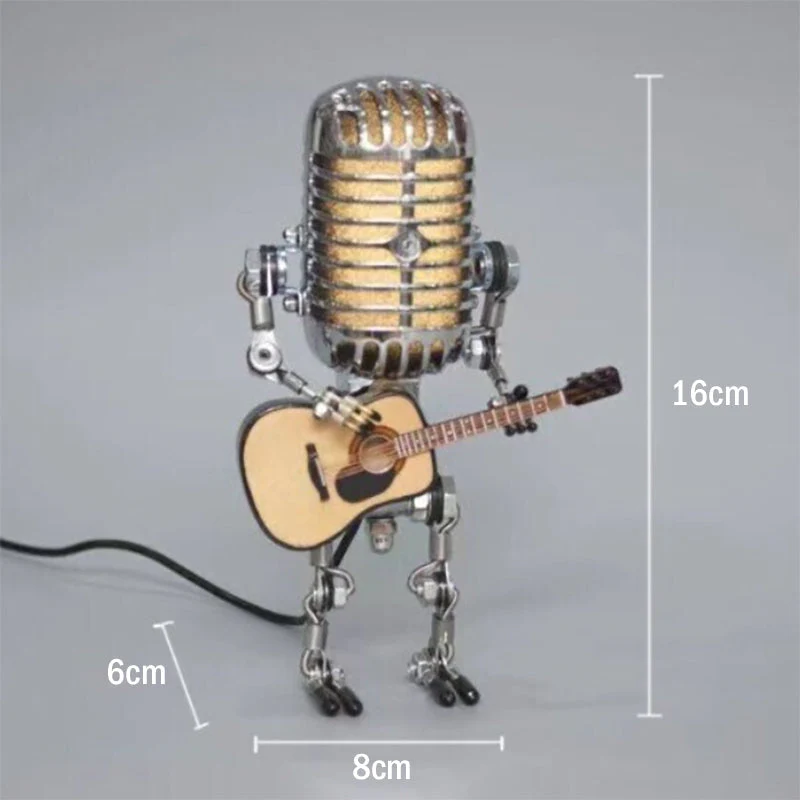 Retro Microphone Robot USB - Image 8
