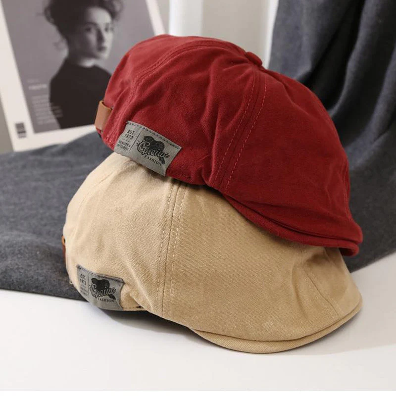 Retro Vintage Street Beret Cap - Image 15