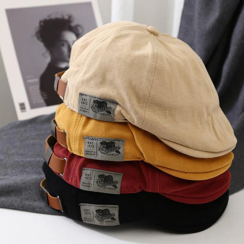 Retro Vintage Street Beret Cap - Image 2