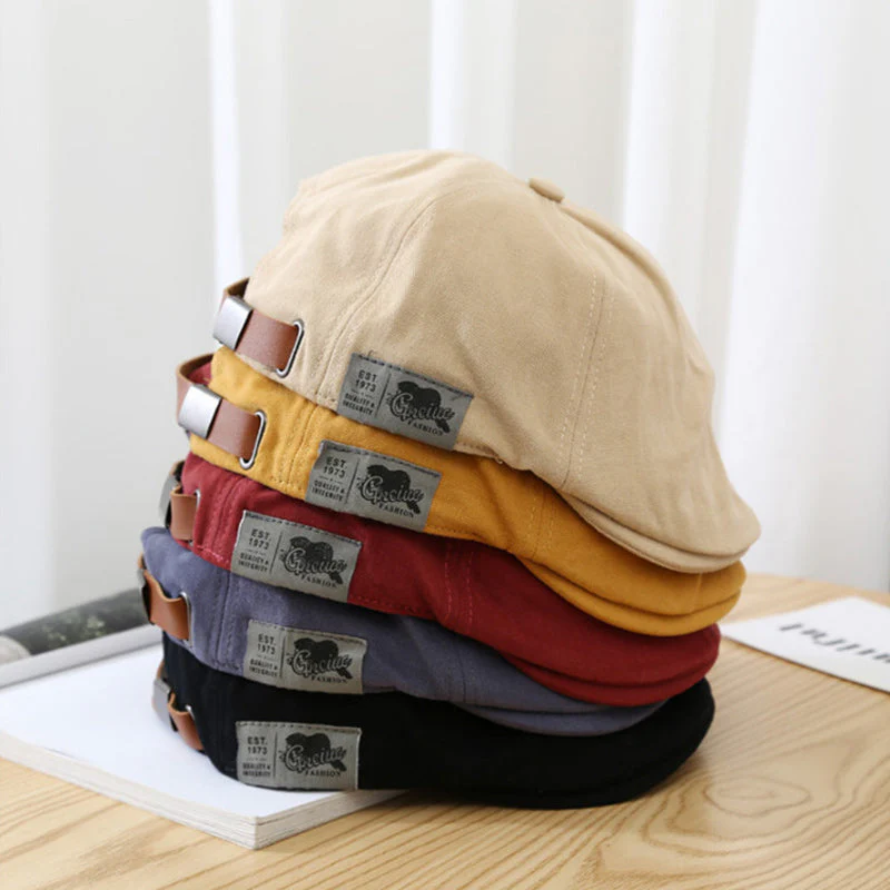 Retro Vintage Street Beret Cap - Image 3