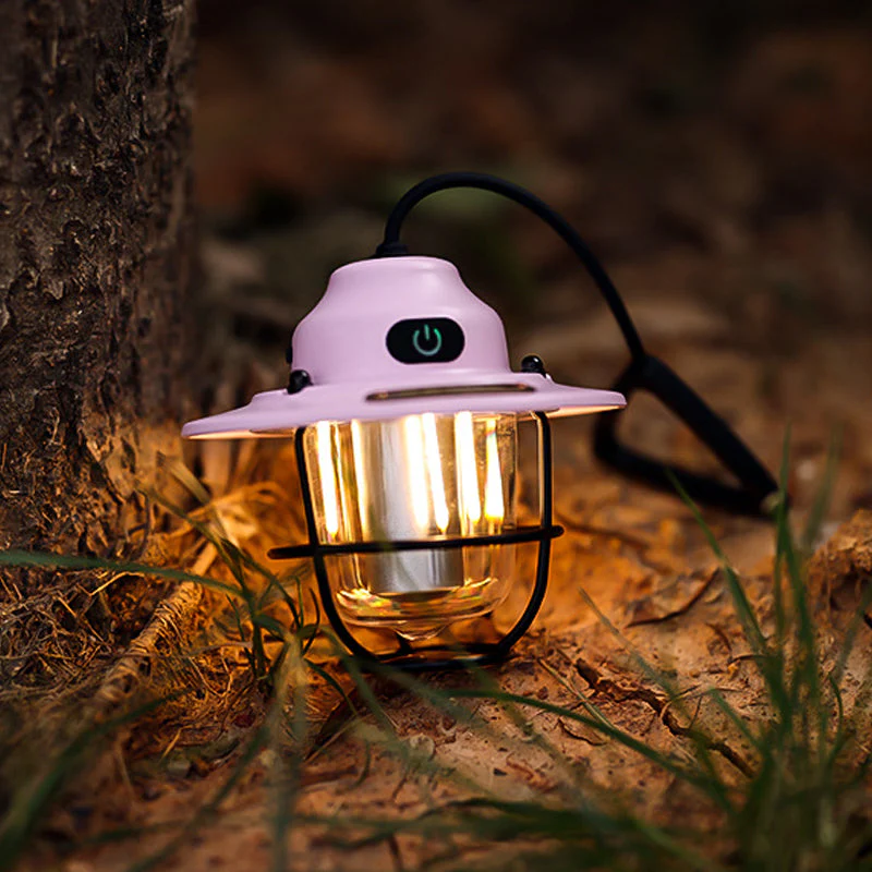 Retro Waterproof LED Camping Light - Image 4