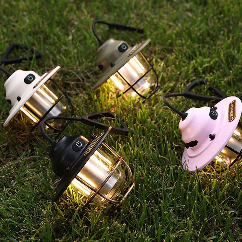 Retro Waterproof LED Camping Light - Image 6