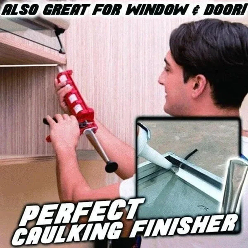 Reusable Caulking Nozzle Applicator Finishing Tool - Image 3