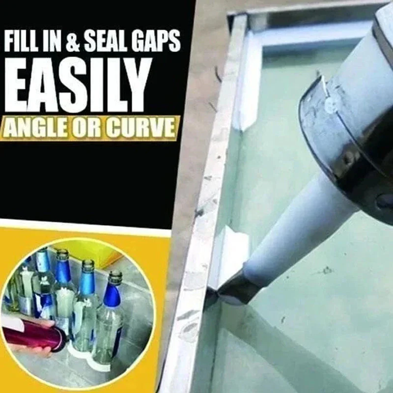 Reusable Caulking Nozzle Applicator Finishing Tool - Image 4