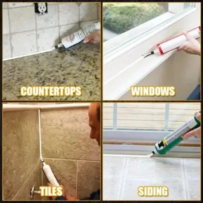 Reusable Caulking Nozzle Applicator Finishing Tool - Image 5