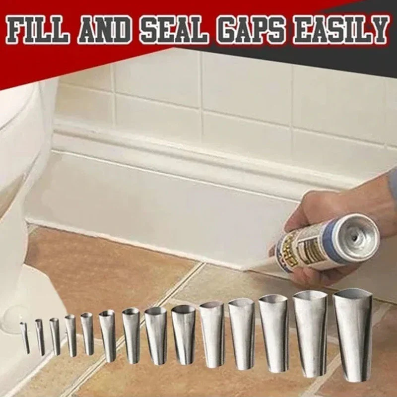Reusable Caulking Nozzle Applicator Finishing Tool - Image 7