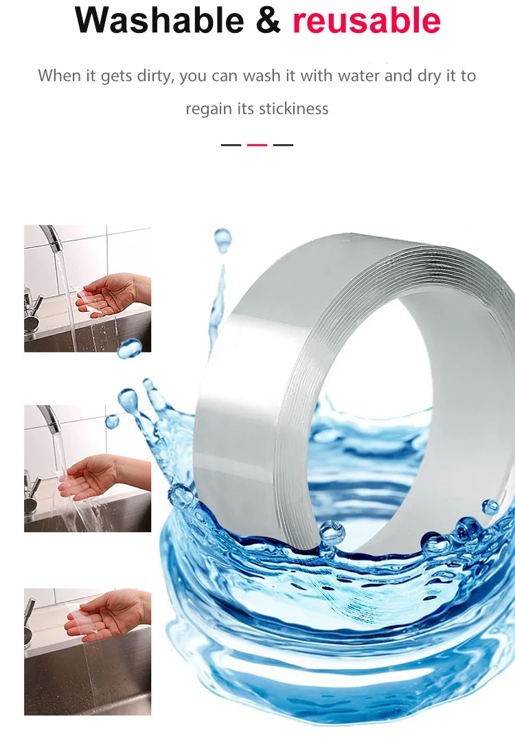 Reusable Double Sided Adhesive Traceless Tape - Image 10