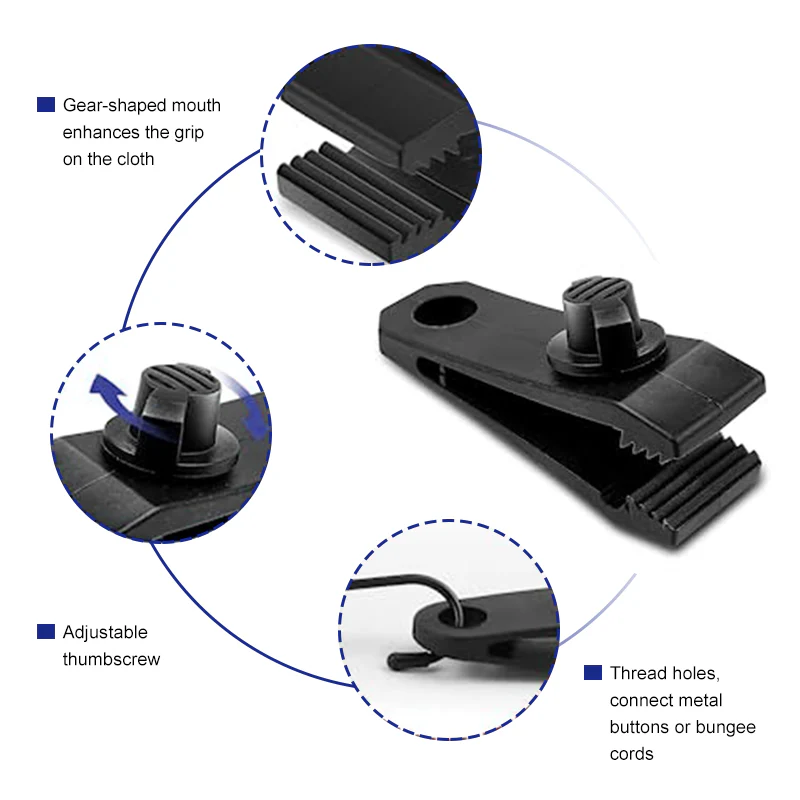 Reusable Heavy Duty Lock Clamps Clips - Image 7