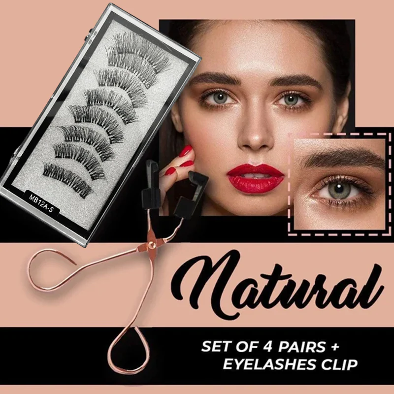 Reusable Magnetic Eyelash Set - Image 4