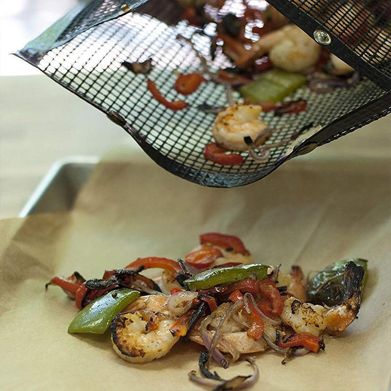 Reusable Non-Stick BBQ Mesh Grill Bags - Image 7