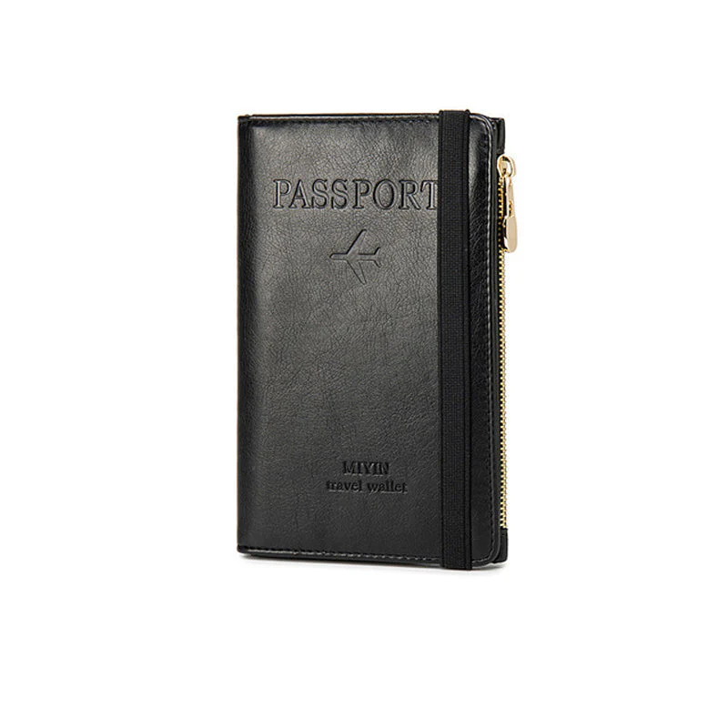 RFID Blocking Leather Card Wallet - Image 10