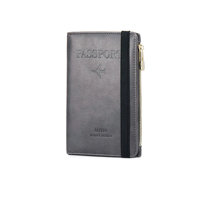 RFID Blocking Leather Card Wallet - Image 11