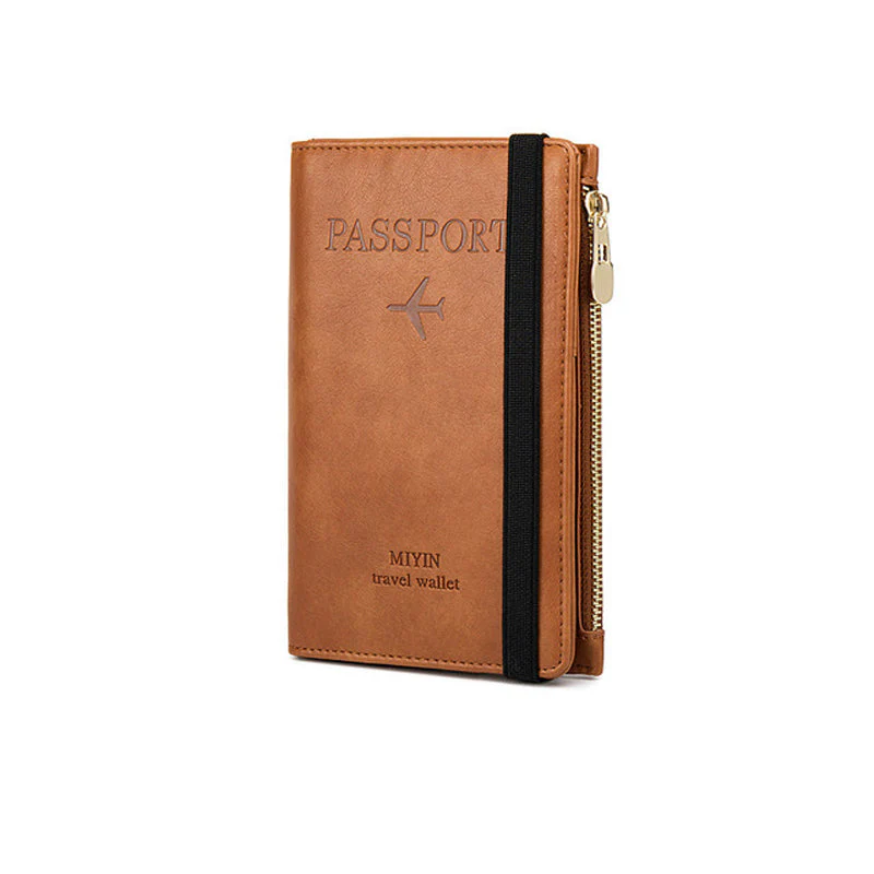 RFID Blocking Leather Card Wallet - Image 13