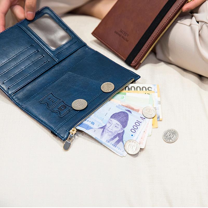 RFID Blocking Leather Card Wallet - Image 2