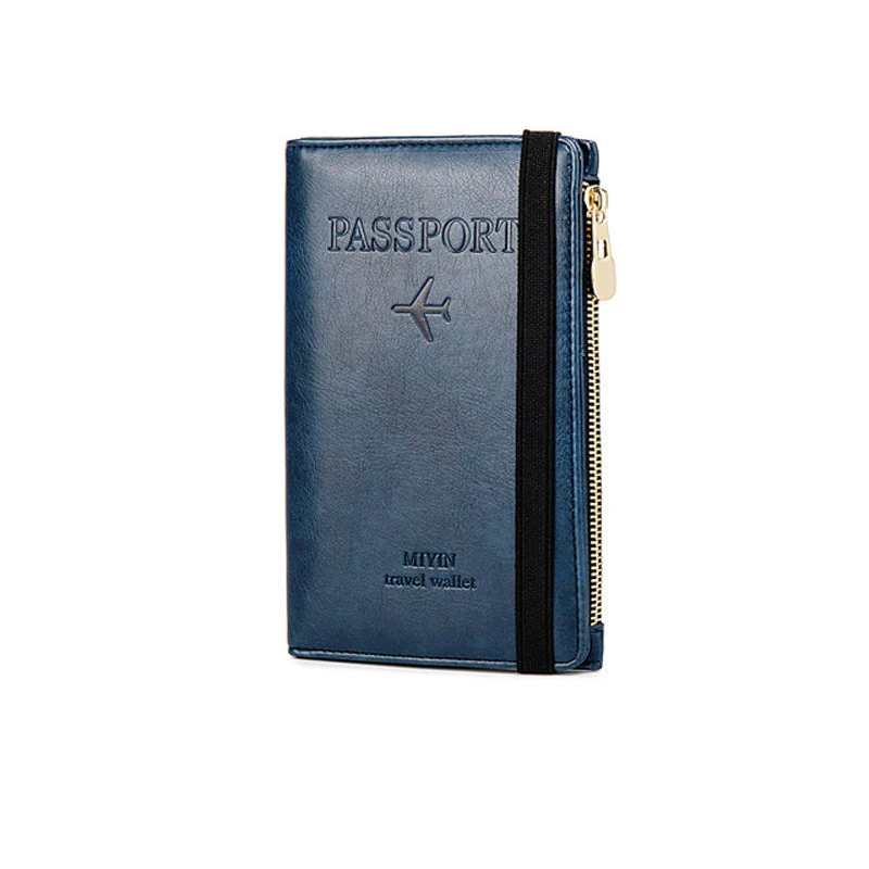RFID Blocking Leather Card Wallet - Image 9