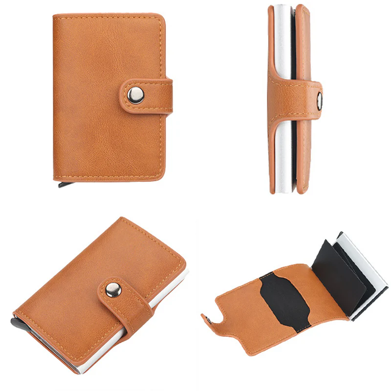 RFID Protection Leather Purse - Image 5
