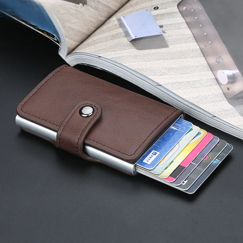 RFID Protection Leather Purse - Image 6