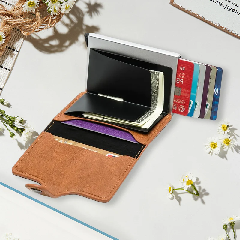 RFID Protection Leather Purse - Image 7