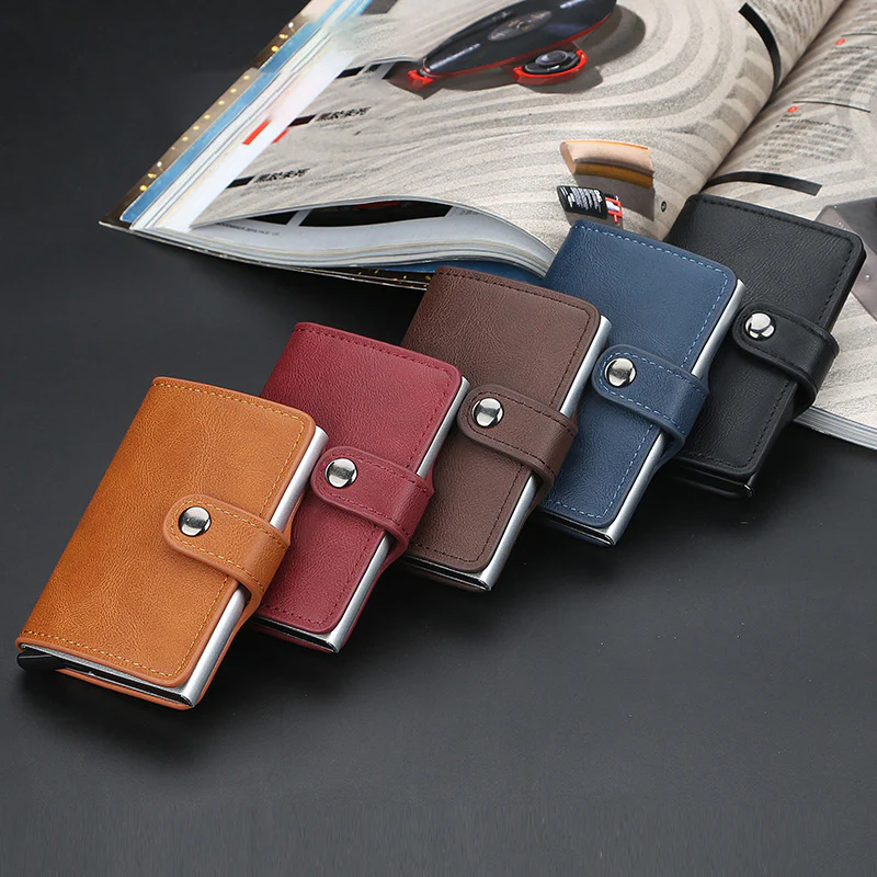 RFID Protection Leather Purse - Image 8