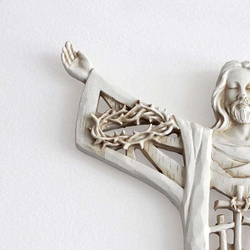 Risen Christ Wall Cross Jesus Figures - Image 7