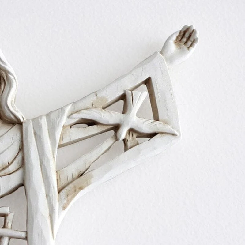 Risen Christ Wall Cross Jesus Figures - Image 8