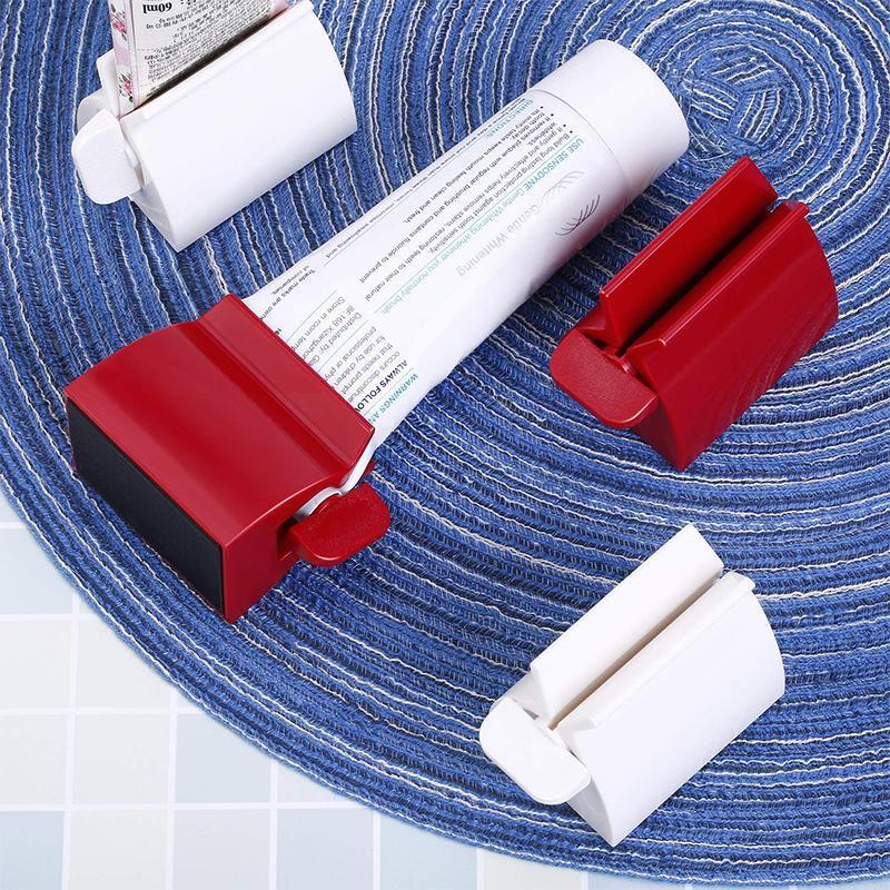 Rolling Tube Toothpaste Squeezer Toothpaste Holder Stand - Image 5