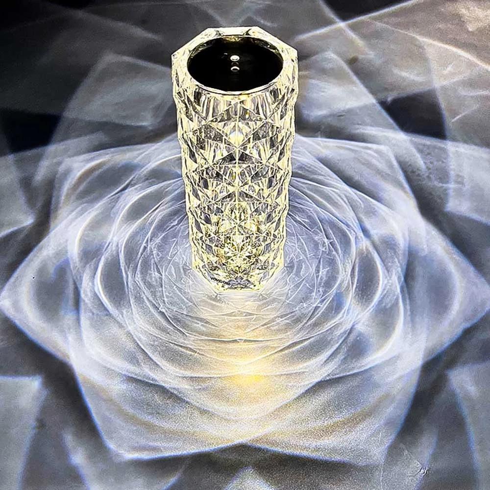 Rose Rays Crystal Diamond Table Lamp - Image 12