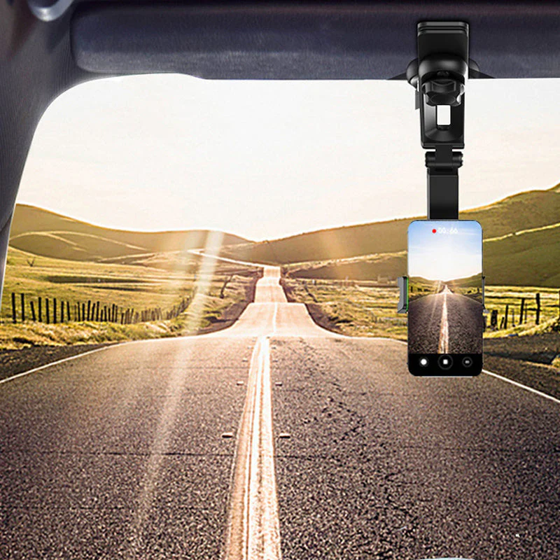 Rotatable Multifunctional Sun Visor Cell Phone Holder - Image 5