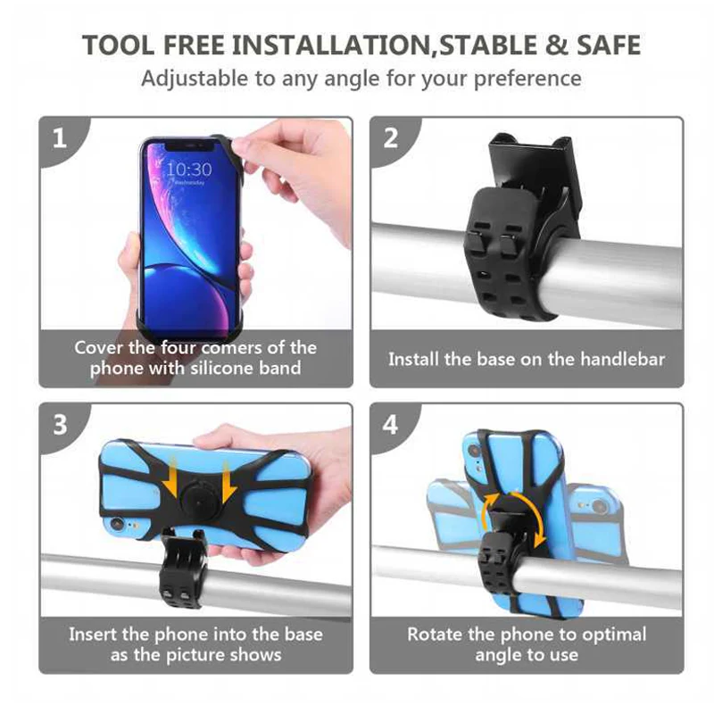 Rotating Multi-Claw Portable Phone Holder - Image 6