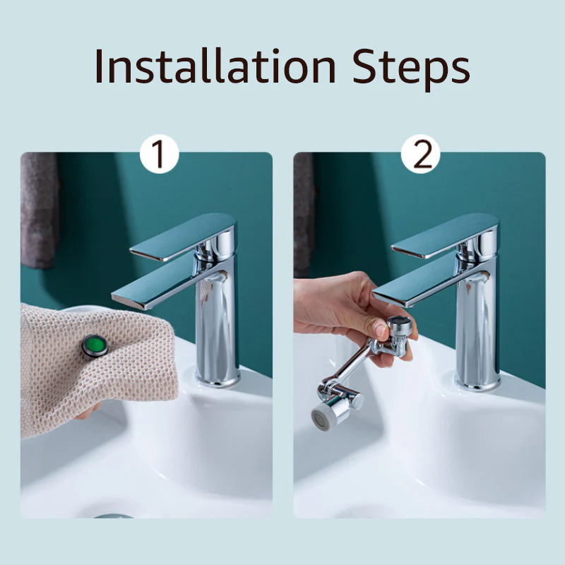 Rotating Splash Filter Faucet - Image 14