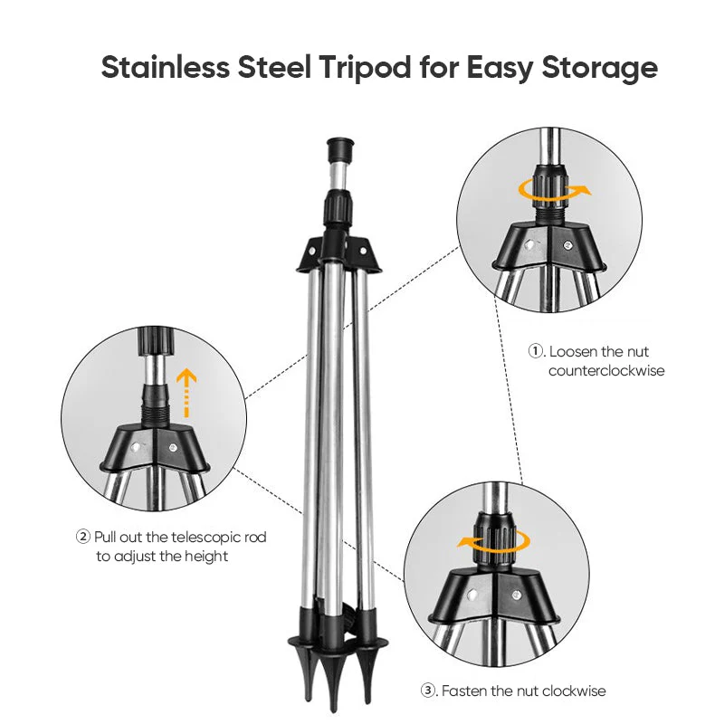 Rotating Tripod Sprinkler - Image 4