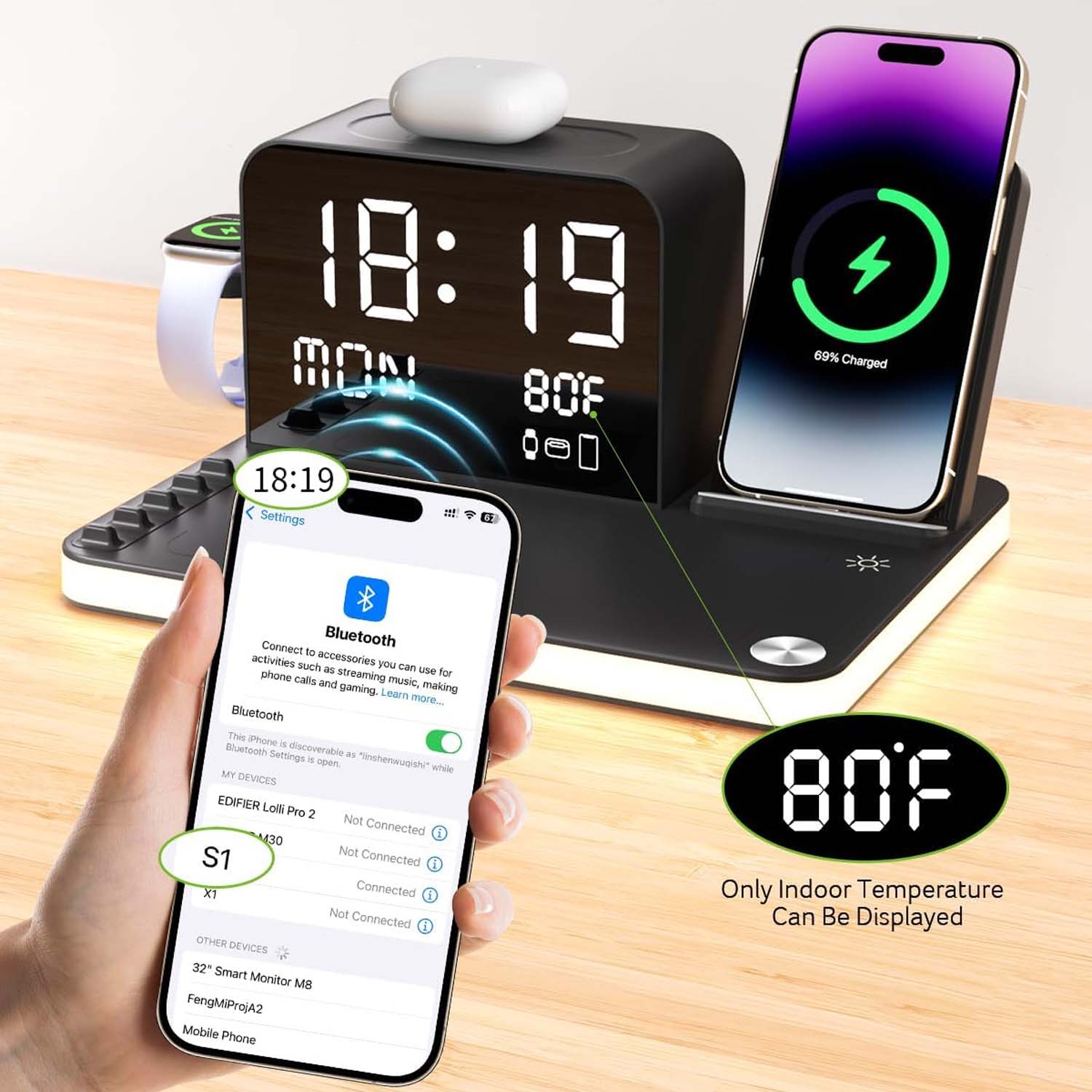 Saker® 7 in 1 Wireless Charging Station - Image 4