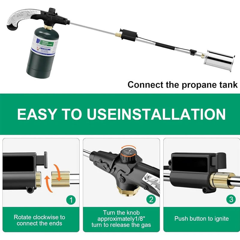 Saker® Professional Propane Weed Torch Burner - Image 4