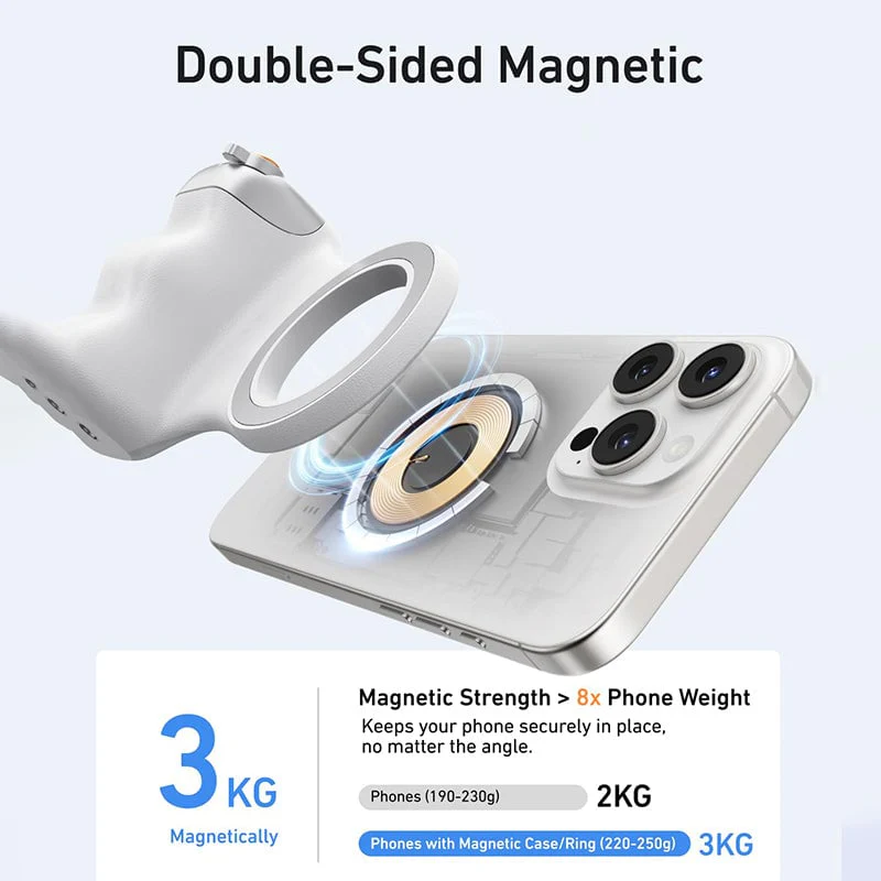 Saker Fun Shot Magnetic Grip & Magnetic Selfie Light - Image 6
