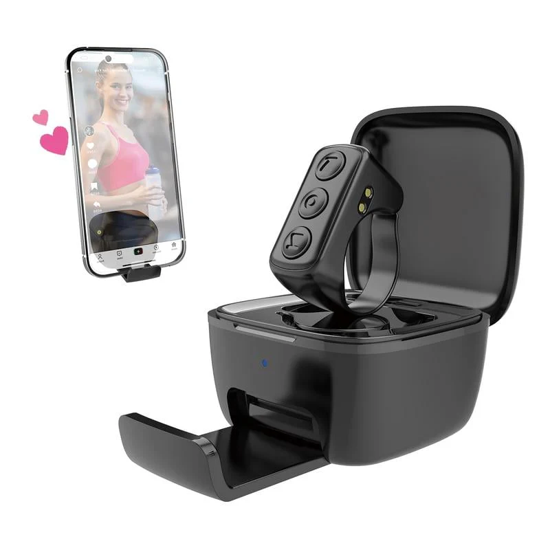 Saker Scrolling Ring Bluetooth Remote Control with Phone holder - Image 13