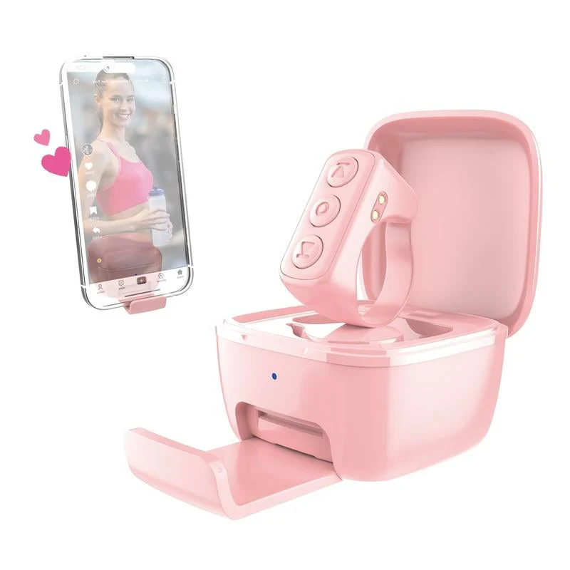Saker Scrolling Ring Bluetooth Remote Control with Phone holder - Image 14