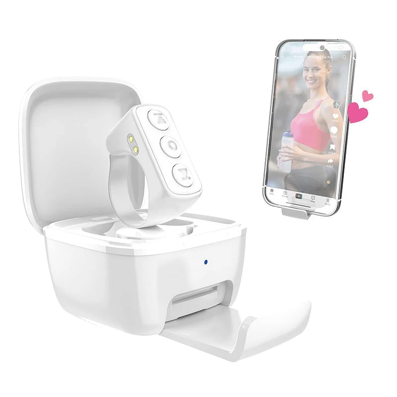 Saker Scrolling Ring Bluetooth Remote Control with Phone holder - Image 15
