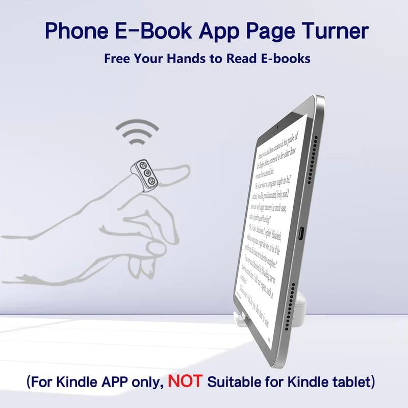 Saker Scrolling Ring Bluetooth Remote Control with Phone holder - Image 3