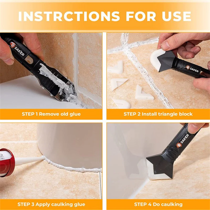 Saker Silicone Caulking Tools - Image 2