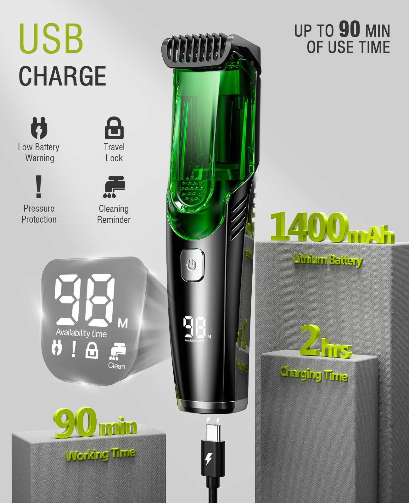 Beard Trimmer for Men - Image 3