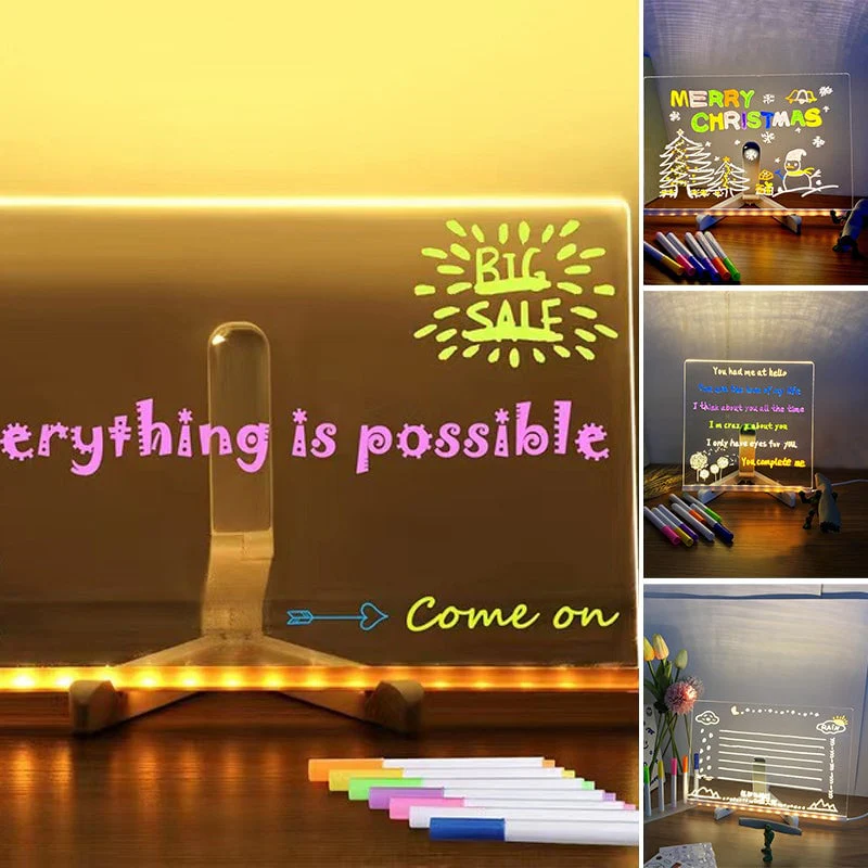 Sakerplus LED Note Board with Colors - Image 3