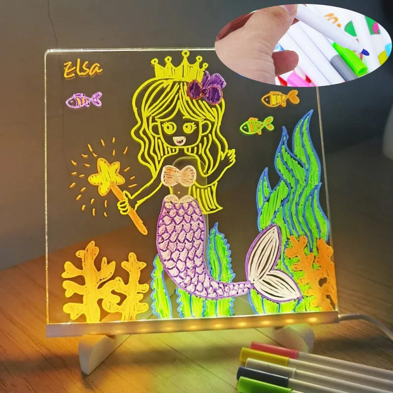 Sakerplus LED Note Board with Colors - Image 4