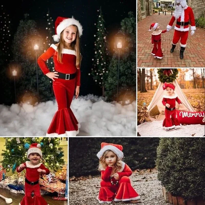 Santa Baby Christmas Theme Holiday Bell Set - Image 11