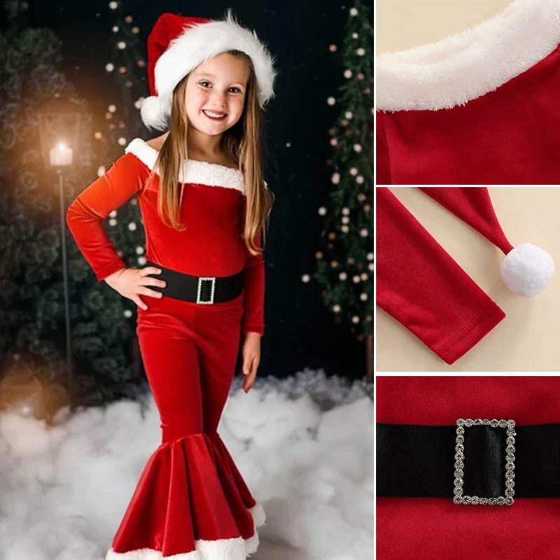 Santa Baby Christmas Theme Holiday Bell Set - Image 15