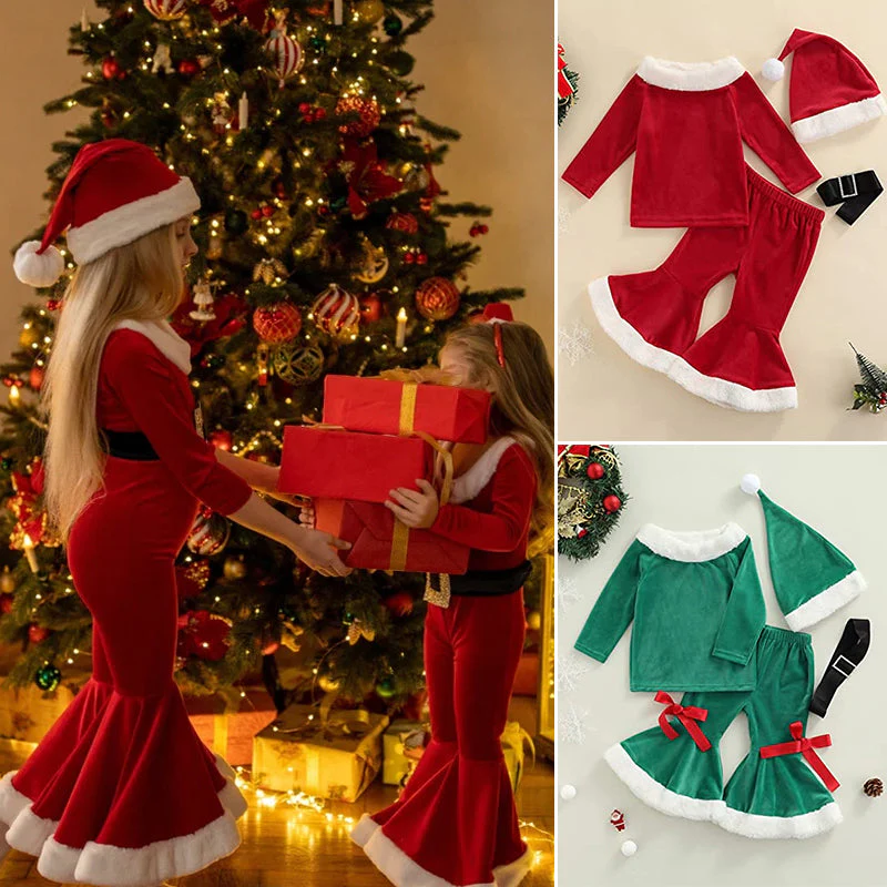 Santa Baby Christmas Theme Holiday Bell Set - Image 16