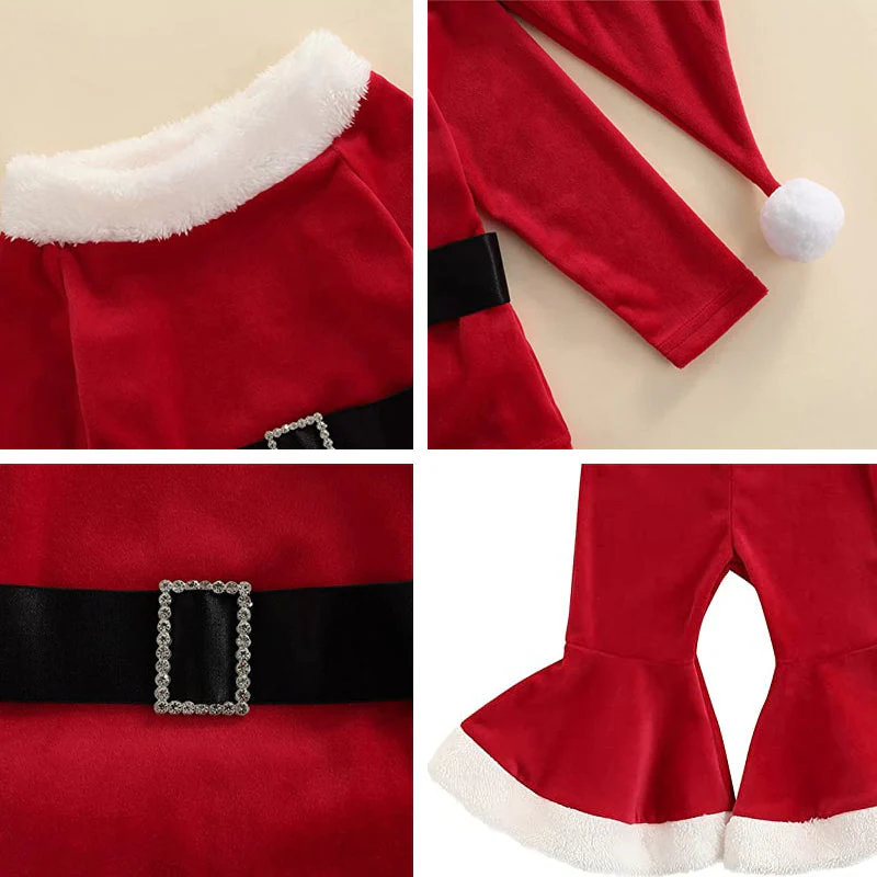 Santa Baby Christmas Theme Holiday Bell Set - Image 8