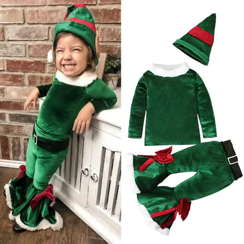 Santa Baby Christmas Theme Holiday Bell Set - Image 9