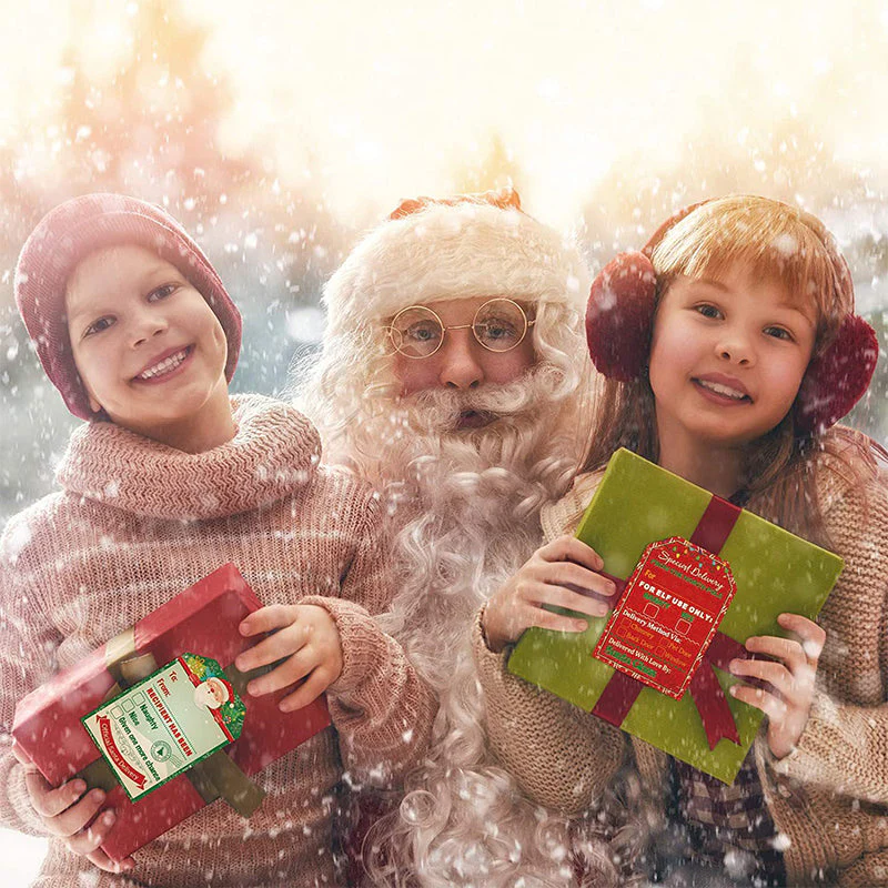Santa Claus Stickers Roll - Image 9