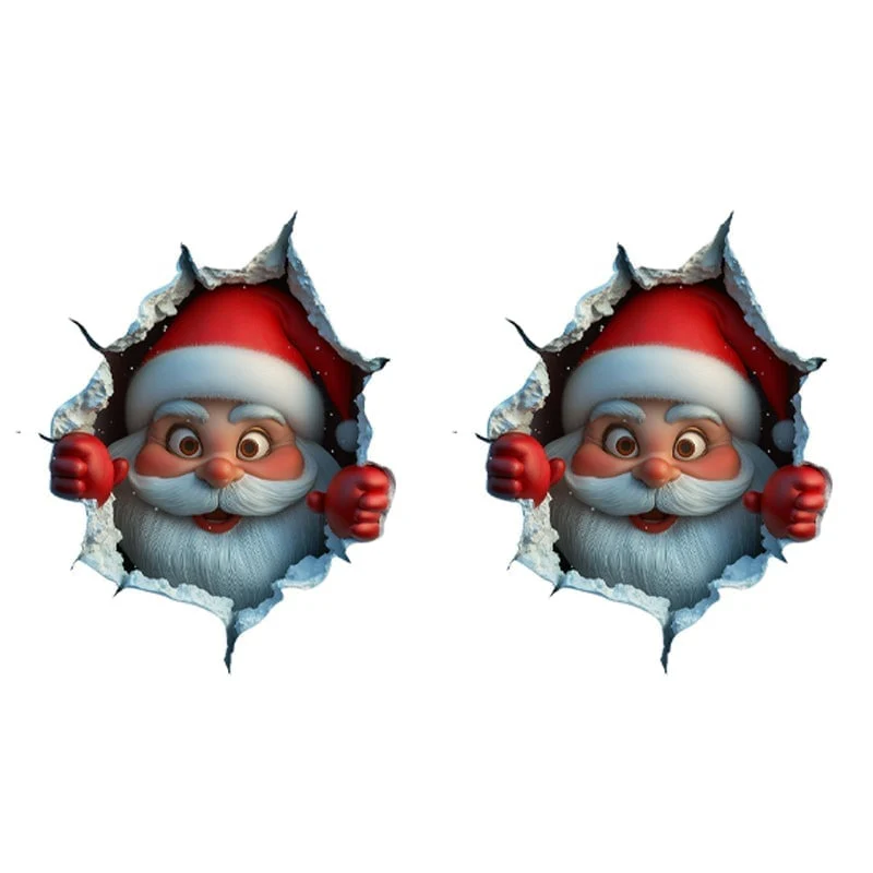 Santa Claus Wall Sticker Set - Image 13